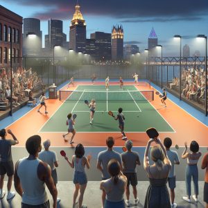 "Pickleball courts in Detroit"