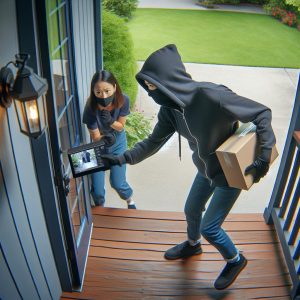 Package thief caught on camera