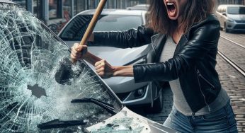 Chaos Unfolds in Westland, Michigan: Woman Goes on Violent Car-Rammaging Spree