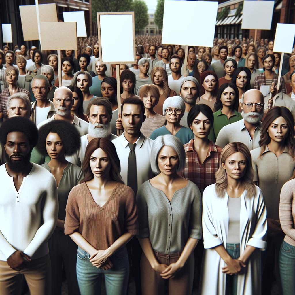 Teachers in picket line