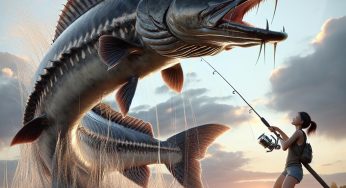 Record-breaking 125-Pound Prehistoric Fish Caught during Annual Sturgeon Survey in Michigan