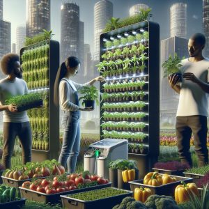 "Innovative urban agriculture concept"