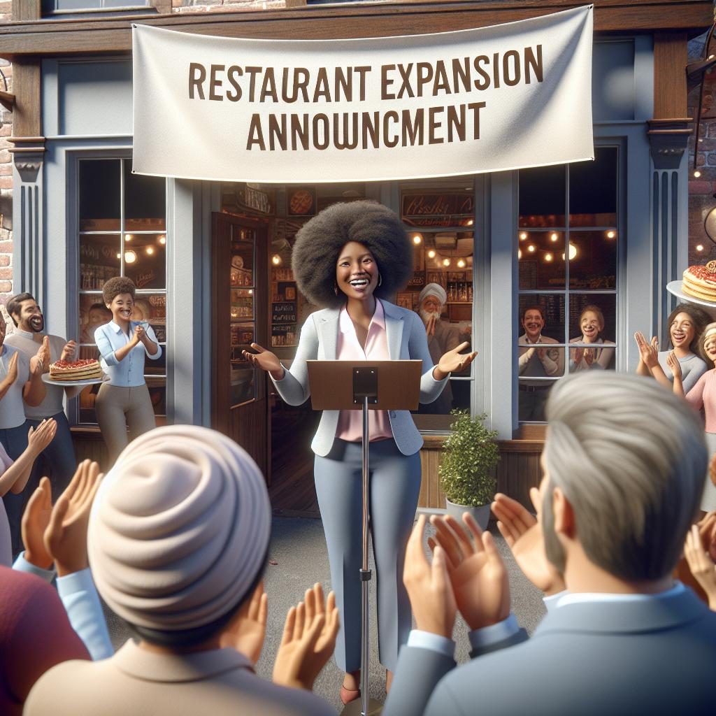 Restaurant expansion announcement