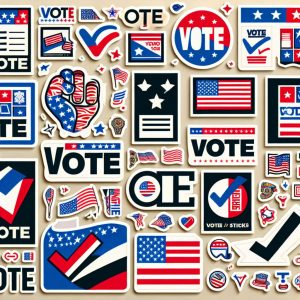 Creative Voting Stickers