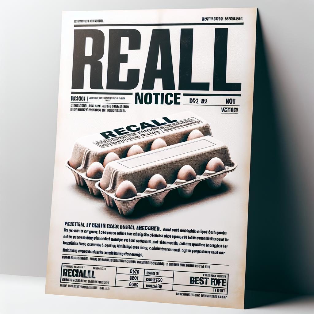 Recall Notice Eggs