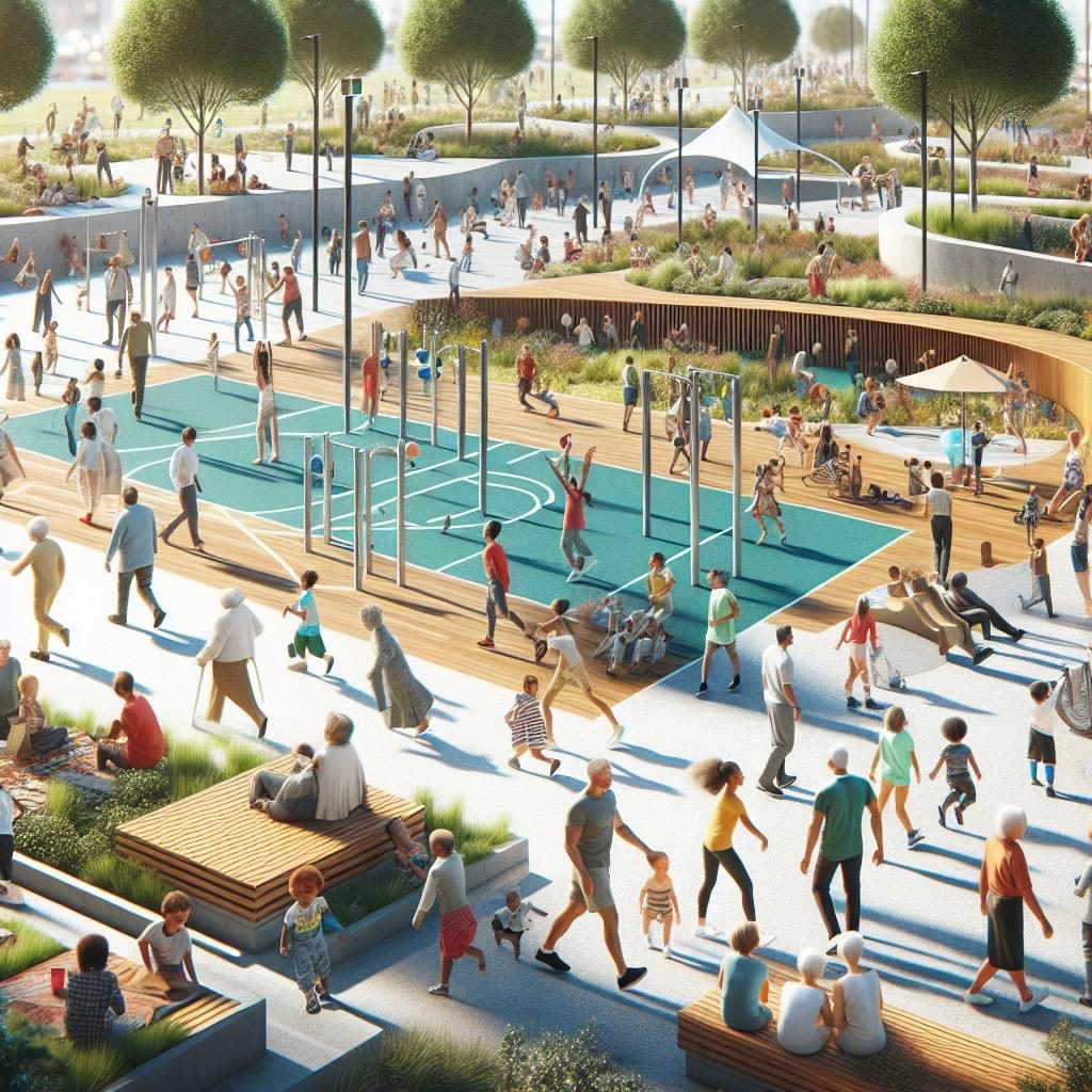 "Innovative park design concept"