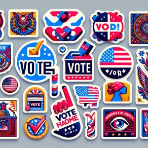 Creative Voting Stickers