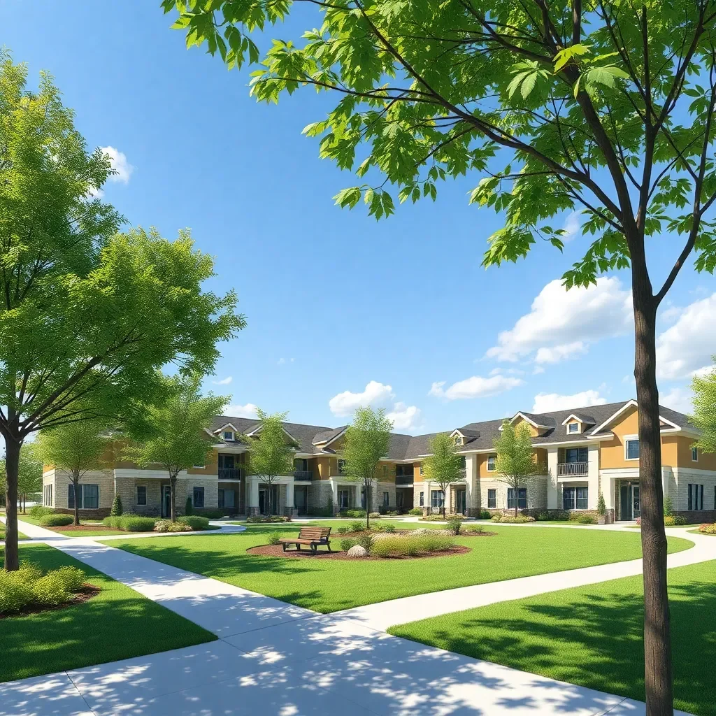 Canton Unveils Plans for New Springs at Willow Creek Apartment Complex