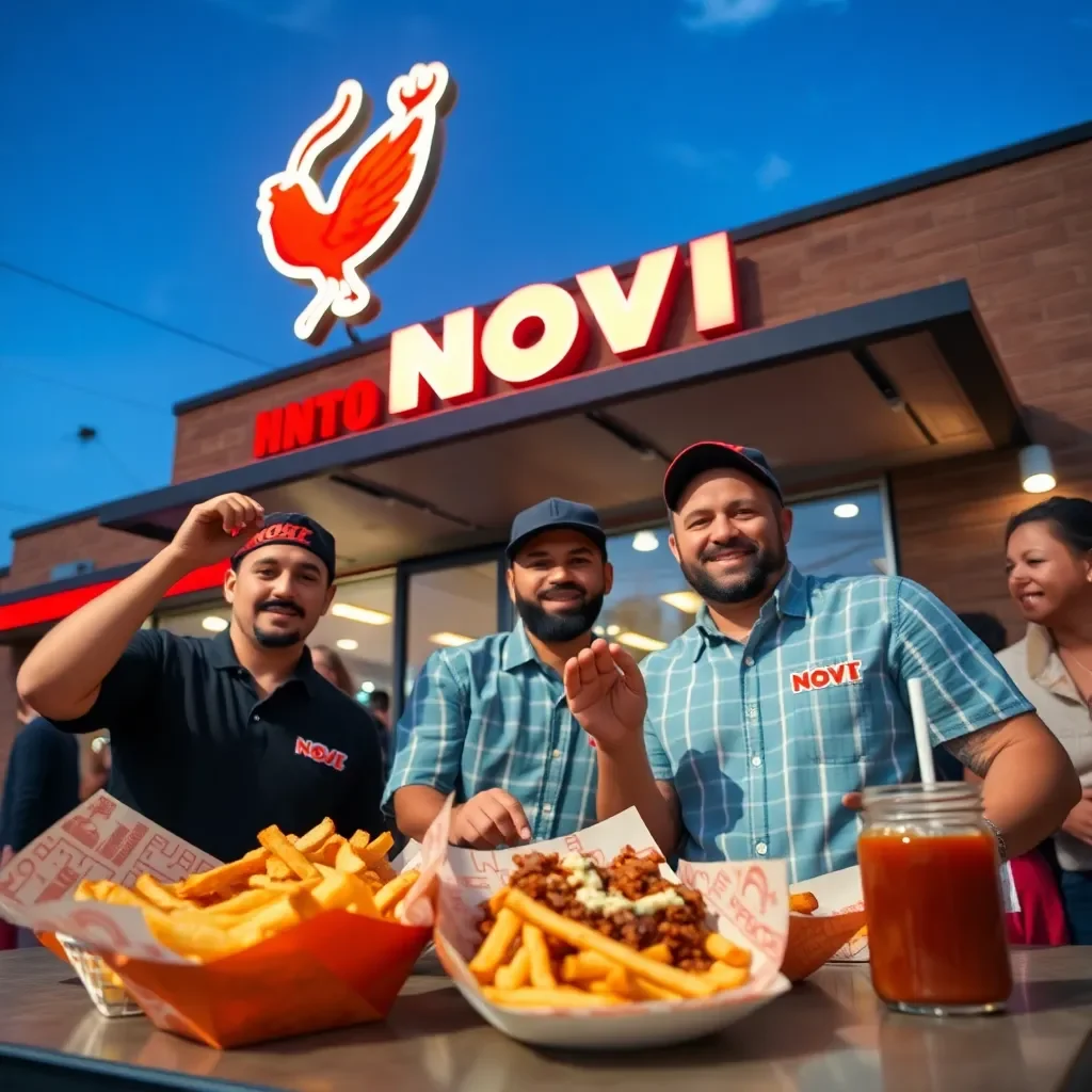 Novi Celebrates Grand Opening of Houston TX Hot Chicken with Complimentary Food and Spice Challenge