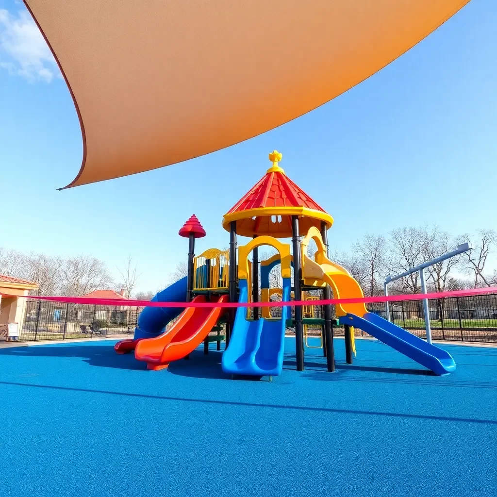 Exciting New FREE Playscape Opens in Novi!