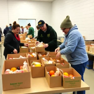 South Lyon Families Celebrate Thanksgiving with Active Faith Food Pantry's New Facility