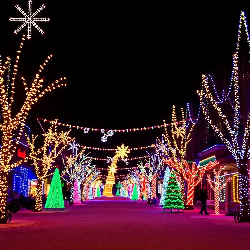 Plymouth-Canton Illuminates the Season with Spectacular Holiday Light Displays