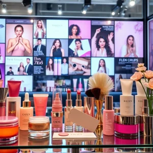 Digital marketing for beauty brands with social media elements