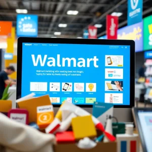 Teams of marketing experts working on Walmart e-commerce strategies