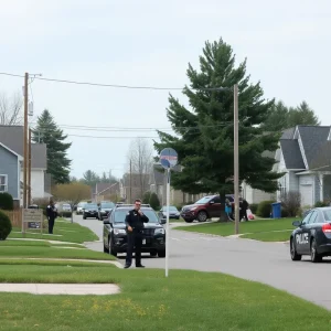 Police presence in a Northville neighborhood due to home invasions