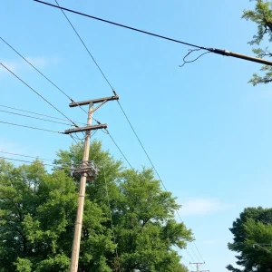 Tree trimming and electric power lines in Michigan