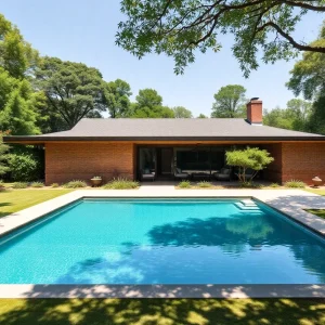 Mid-Century Modern residence in Bloomfield Township