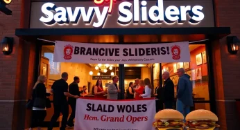 Savvy Sliders to Open in Plymouth, MI