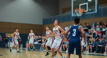 Canton Boys Basketball Team Wins Against Plymouth
