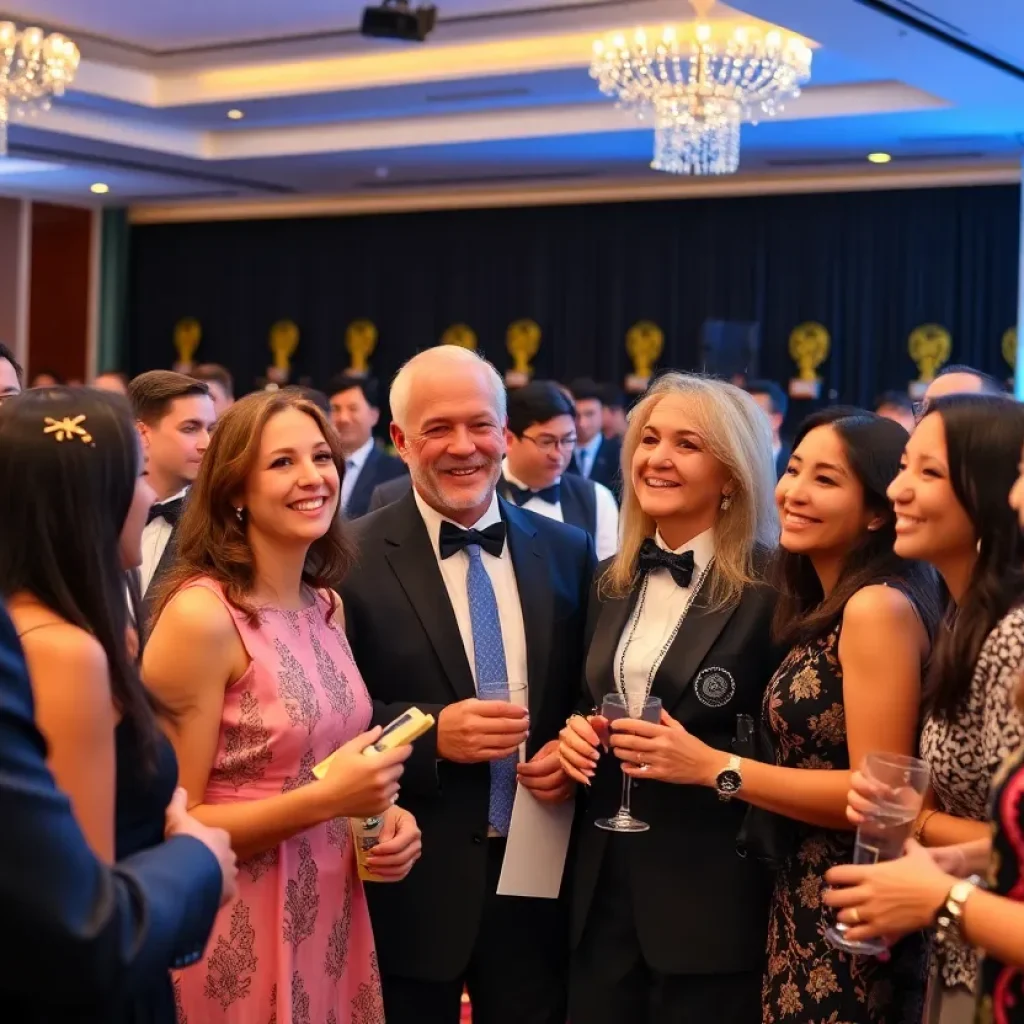 Attendees at the Dorian Awards ceremony in Northville, Michigan