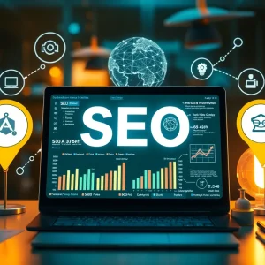 Graphic representation of AI tools succeeding in SEO tasks