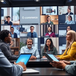 Participants engaged in e-commerce webinars focusing on AI.