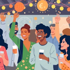 Diverse group of people celebrating multicultural heritage