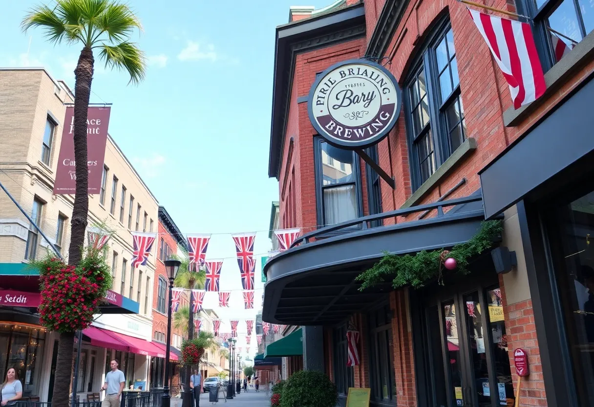 A historical building in Bay City where North Peak Brewing and Kilkenny's Irish Pub will open.