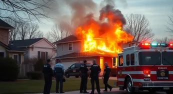 Bravery in the Face of Flames: A Farmington Hills Fire Rescue Story