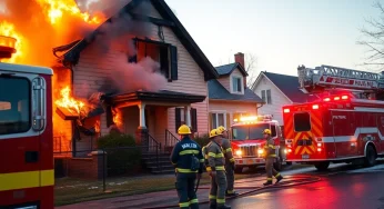 Farmington Hills House Fire Leaves Twelve Injured