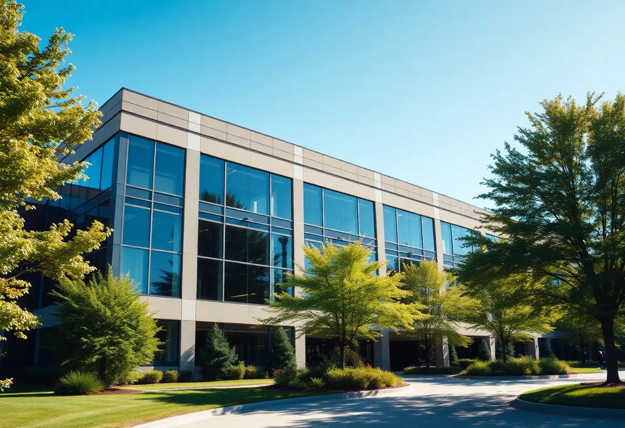 Corporate office of Gentherm Inc. in Northville, Michigan.