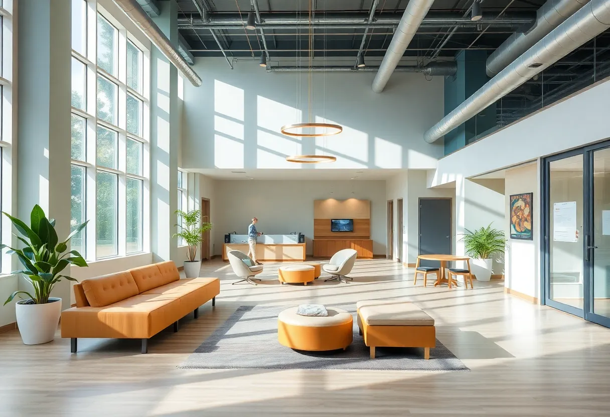 Renovated spaces at the Kirk Gibson Center for Parkinson’s Wellness
