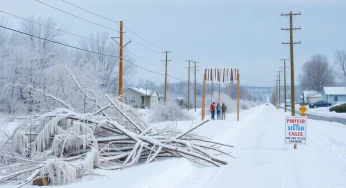 Northern Michigan Faces Aftermath of Historic Ice Storm